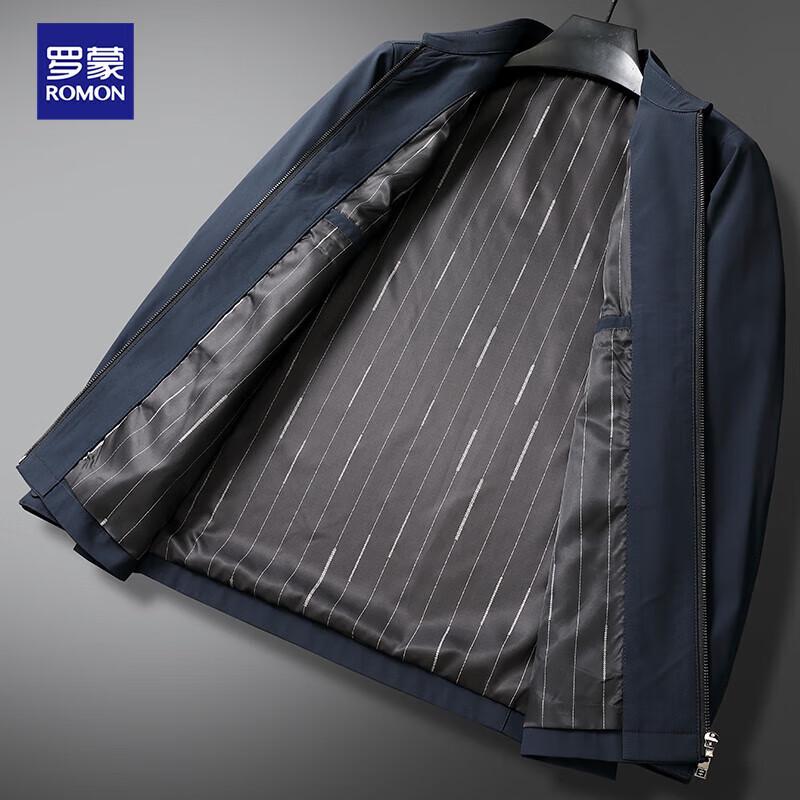ROMON Men's Business Casual Lapel Jacket