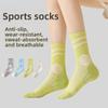 Badminton Socks, Women's Tennis Socks, Running Sports Socks, Ladies' Style, Towel Bottom, Anti-slip Mid-calf Socks