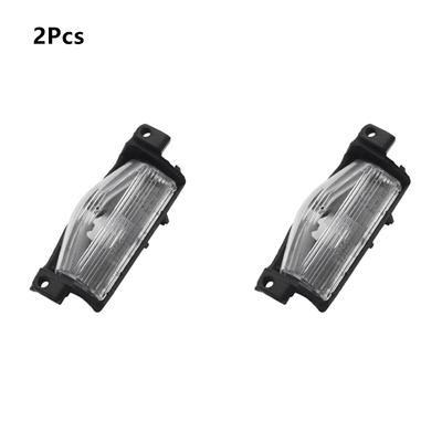 2 Kennzeichenleuchtenabdeckungen Ohne Leuchtmittel Für Mazda 2 2011-2013 2009-13