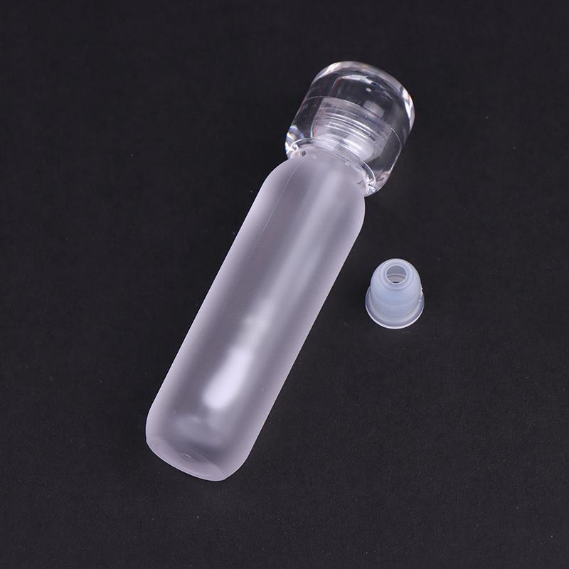 1 szt. Pusty 3 ml Przezroczysty Tubka do Błyszczyka Wielokrotnego Użytku Mini Butelki na Balsam do Ust Pojemniki na Pomadkę do Podróży Kobiety Dziewczęta Makijaż DIY