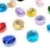 Himmelsfärd Åttkantiga Pärlor, 14mm, 2 Hål, Färgglada, 10 Färger, 100 Stycken, Solfångare, Åttkant, Delar, Material, Tillbehör, Handgjorda