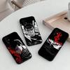 Anime Berserk Guts Phone Case Black Silicone Soft For Samsung S25,S24,S21,S22,S23,S30,Ultra,S20,Plus,Fe,Lite