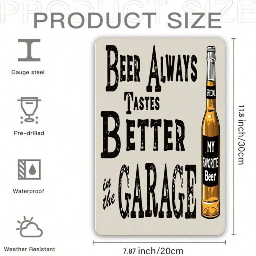 Vintage Metal Sign/Wall Decor for Kitchen, Coffee, Bar, Cafe, Home Interior