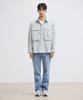 Stco [Rnw] Ripstop Shacket Jumper Light Gray (Semi-Oversized Fit)_Swjva02Ns0