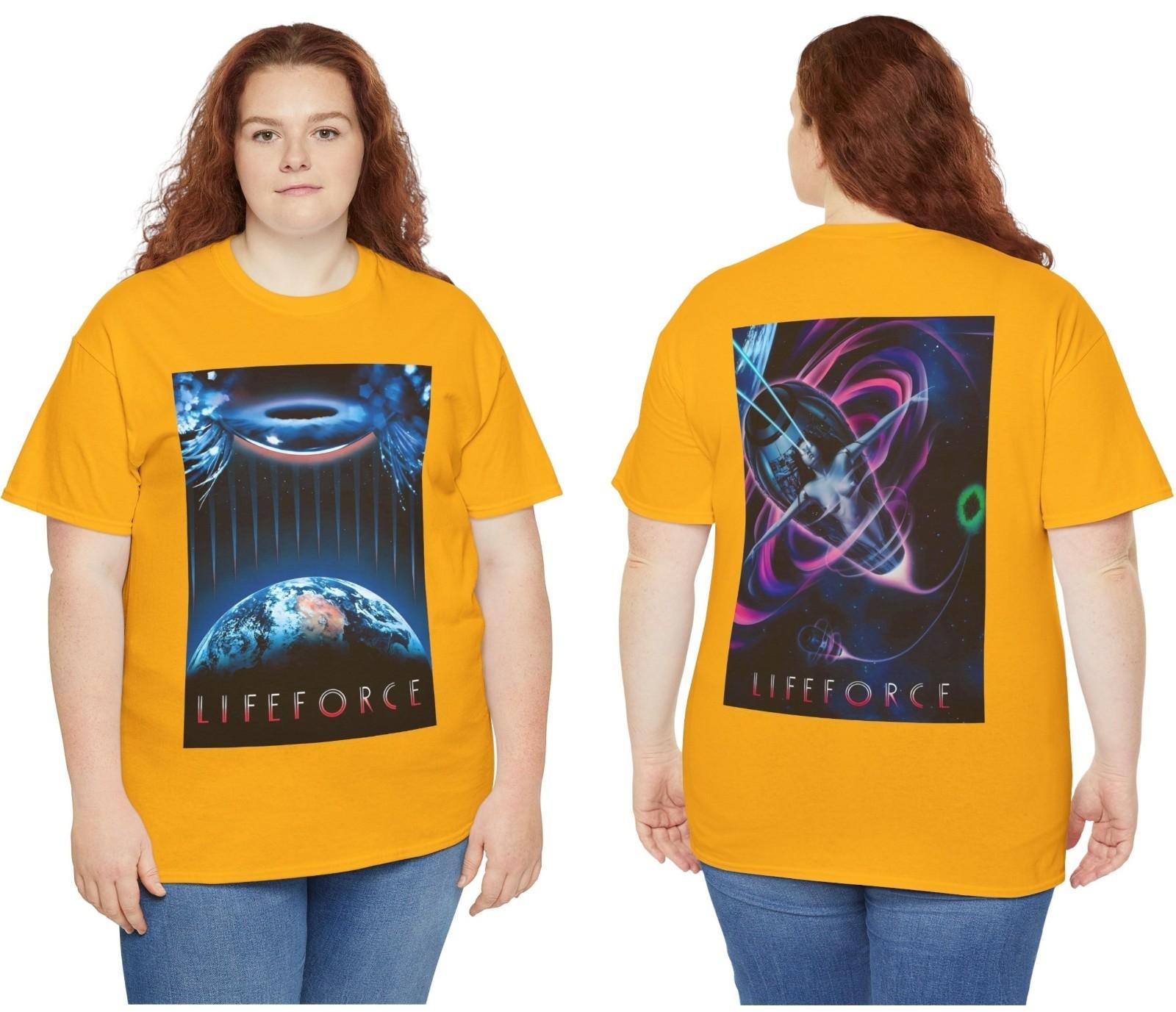Lifeforce (1985) T-Shirt Mens Womens Tees Top Sci-Fi 80s Fantasy Horror Vampires XL
