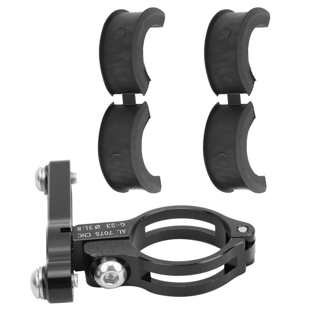 GUB Aluminium Alloy Bicycle Water Bottle Cage Conversion Holder Bike Kettle Rack Adapterblack