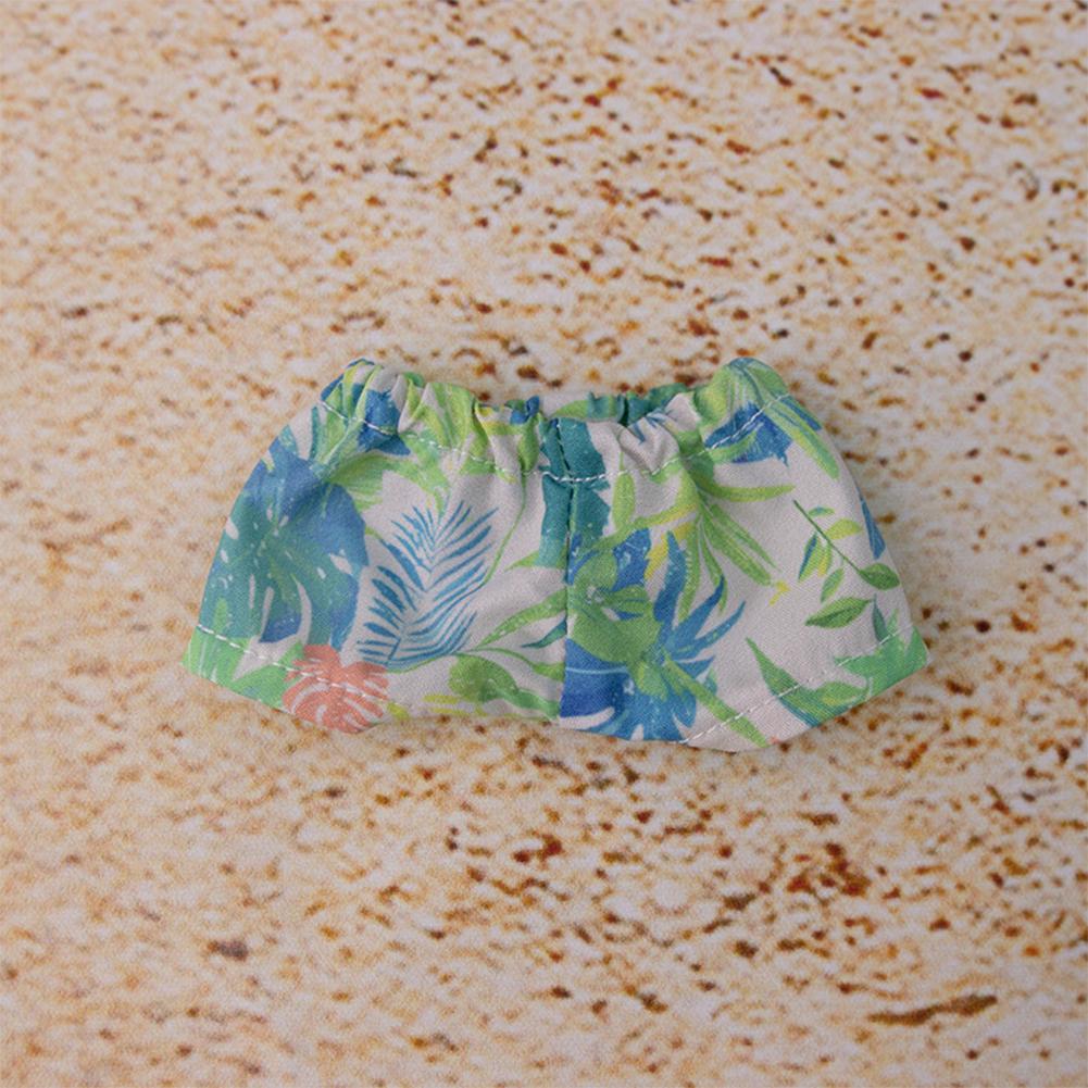 

Для 17см куклы Лабубу Одежда Модная одежда Пляжные рубашки Одежда для кукол Подходящие по цвету шорты Аксессуары для кукол Милое украшение Маленькая одежда 03#