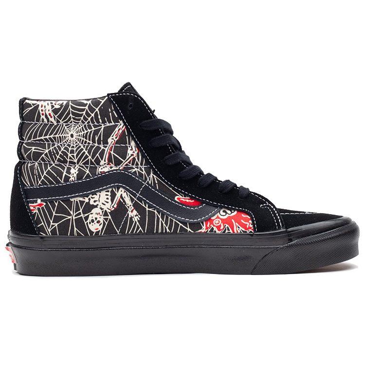 Vans SK8 Hi 38 DX Anaheim Factory OG-Black Spider Web VN0A38GF1JJ