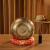 Handmade Nepalese Longevity Buddha Carved Singing Bowl Meditation Yoga Sound Healing Therapy