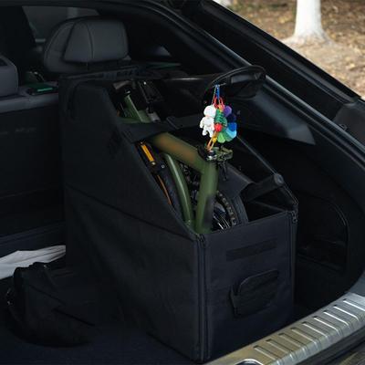 Folding Bike Storage Box Foldable Bicycle Organizer Protective Accessories Practical Portable Travel