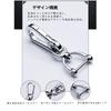 YFFSFDC Men's Key Chain, Stylish, Key Chain, Key Ring, Lost Prevention, Easy to Install