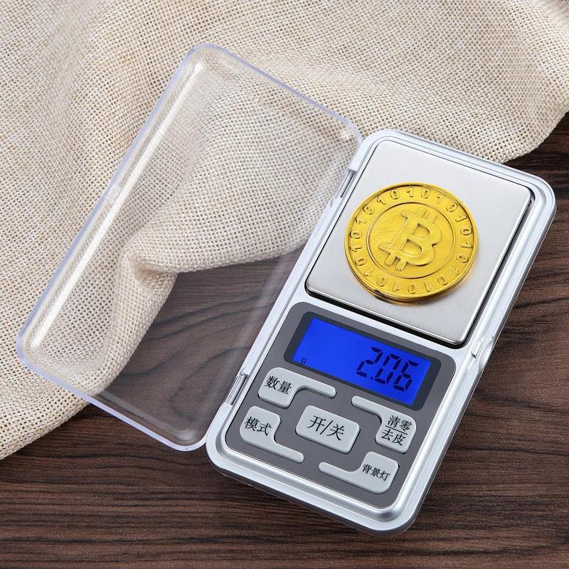 

100/200/500g x 0.01/0.1g High Accuracy Jewelry Kitchen Scale Electronic LCD Display Scale Mini Pocket Digital Scale 500g 0.1g