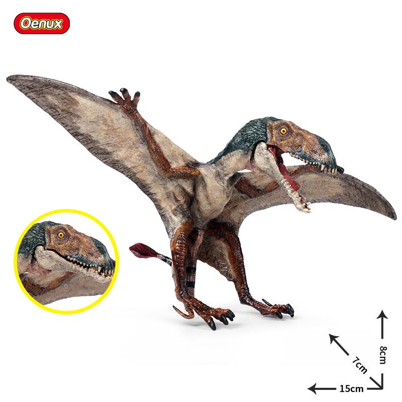 Figurine Oenux Dinozauri Jurasici T-Rex Velociraptor Spinosaurus Dilophosaurus Model Animal Figurine de Acțiune Colecție Jucărie pentru Copii