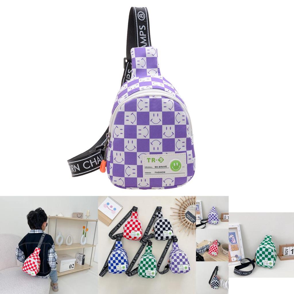 Adorable Smiley Face Nylon Mini Backpack For Kids Summer 2022 Graduation Gift