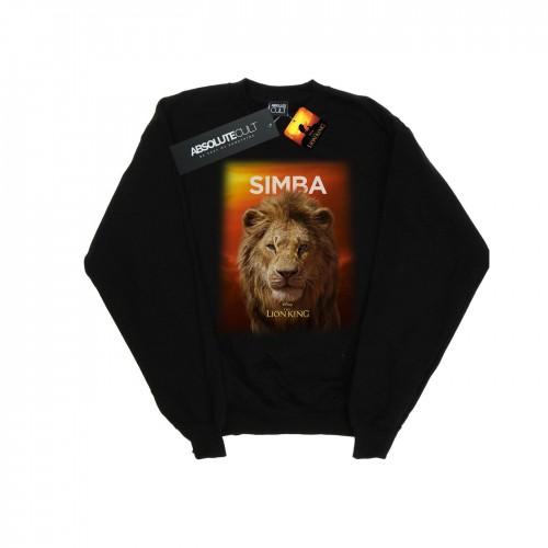 Disney Mens The Lion King Movie Adult Simba Poster Sweatshirt