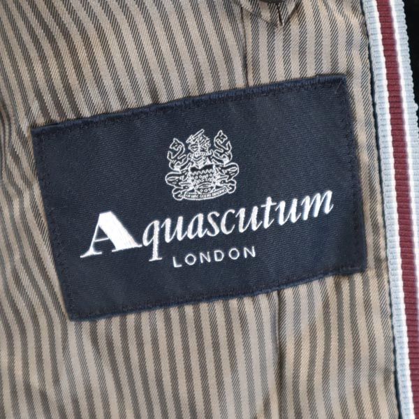 Aquascutum made in Japan Corduroy jacket 5F black Women Used