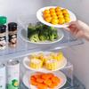 Save Space Refrigerator Storage Rack Transparent Fridge Layered Separator Shelves  Kitchen