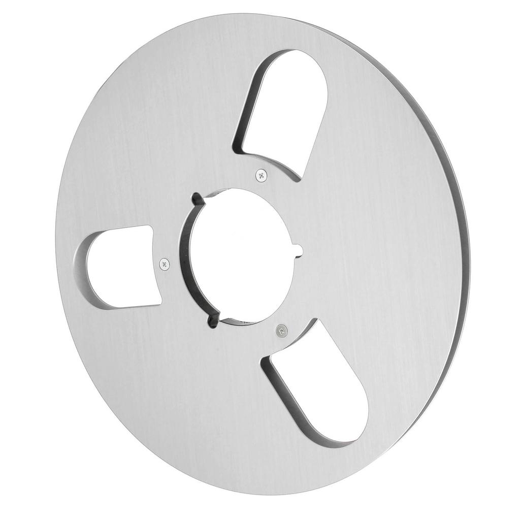 1 4 10 Inch Empty Reel Aluminum Alloy 3 Holes Open Reel Sound Tape Empty Reel Opening Machine Part for TEAC