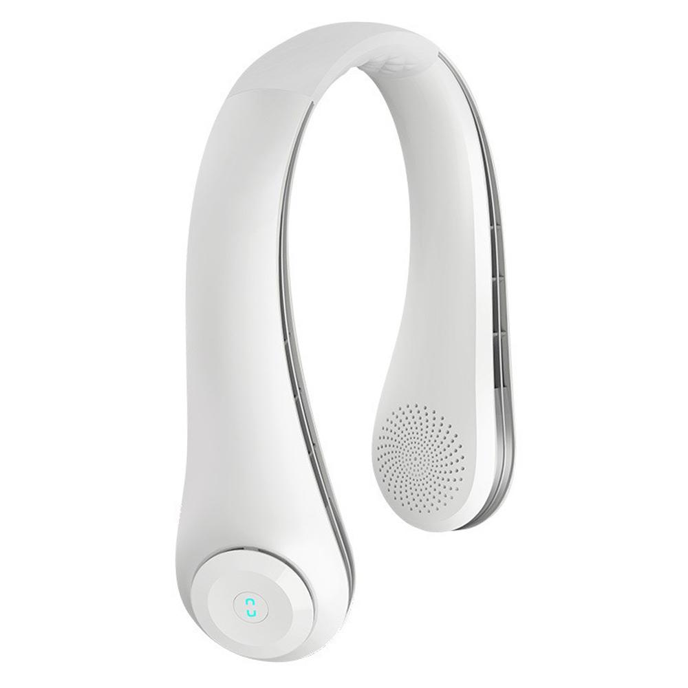 

GT211 Bladeless Hanging Neck Fan 3 Speeds Adjustable Summer Cooling Fan A