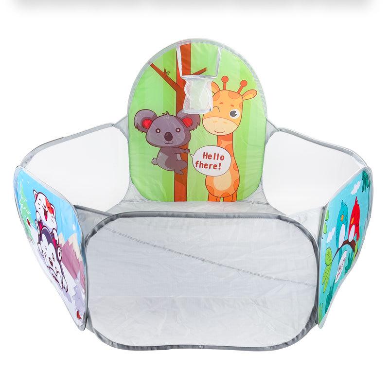 Cartoon Deer Basketball Ocean Ball Pit Foldable Kids' Tent Playhouse Toy