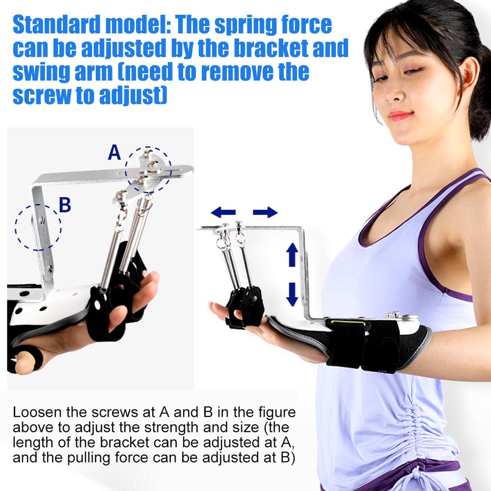 Correcteur de Posture de la Main Tcare Orthèse de Rééducation Physiothérapeutique Pour Apoplexie Hémiplégie Réparation Tendineuse Support pour Doigts