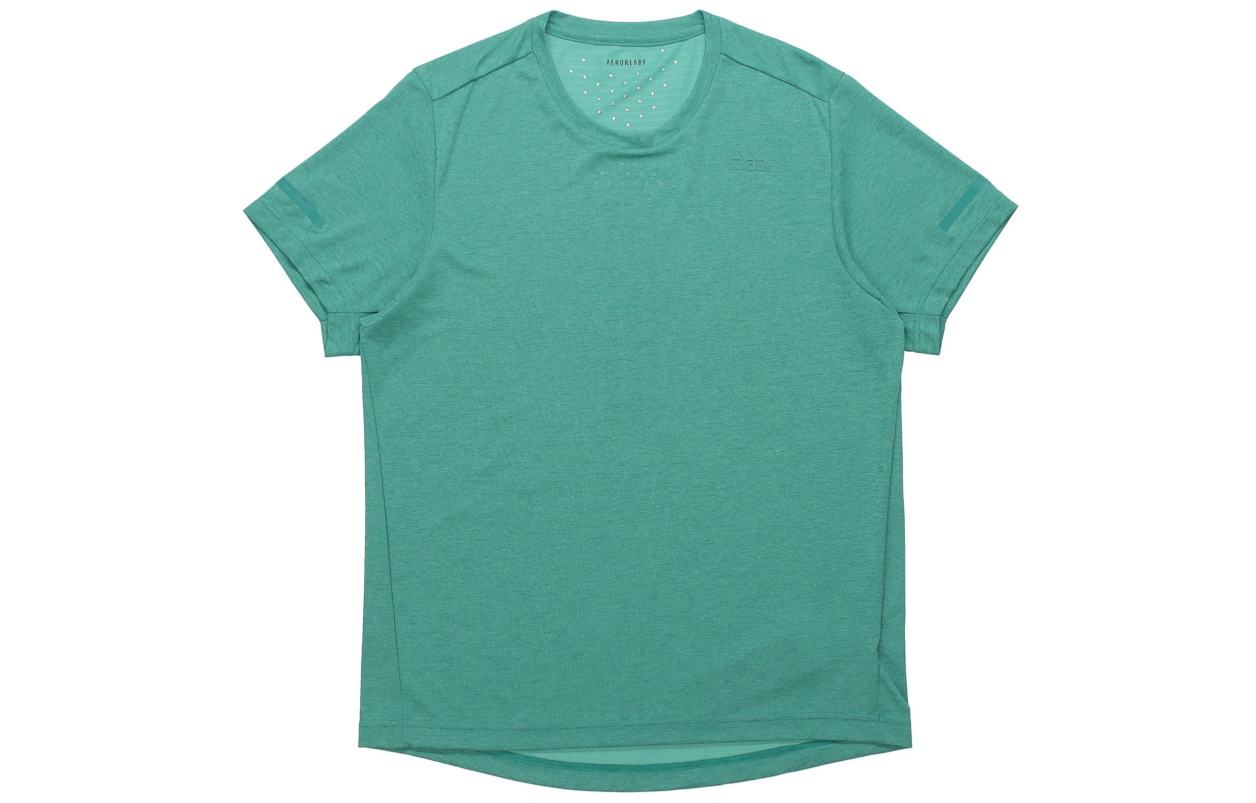 Adidas Set-in Sleeve T-Shirt Men s Green EI6389 S