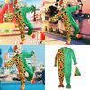 2Pieces Adult Clown Costume with Clown Hat and Clown Jumpsuits for Cosplay Halloween Party Stage Performances