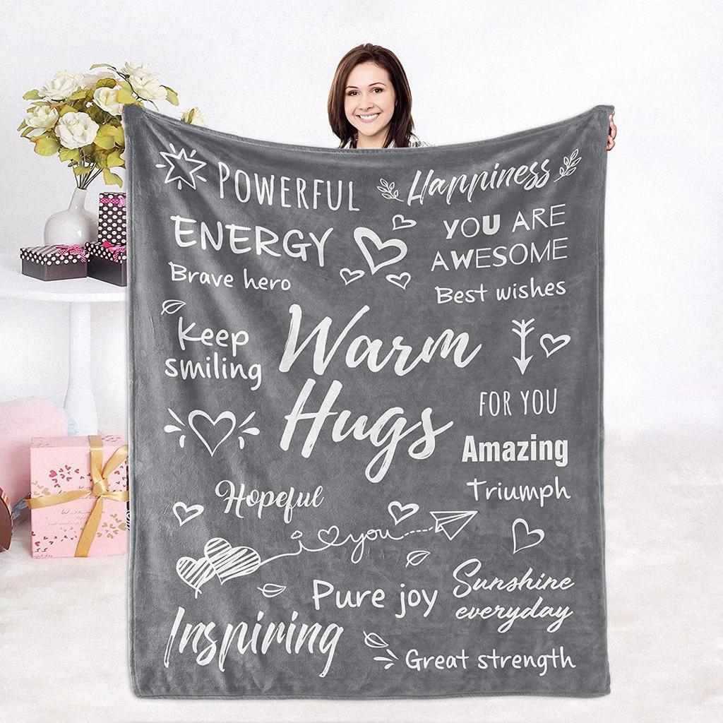Letter envelope digitalprinted polyester Bedroom velvet flannel soft sofa cover blanket Fleece soft sofa cover blankets