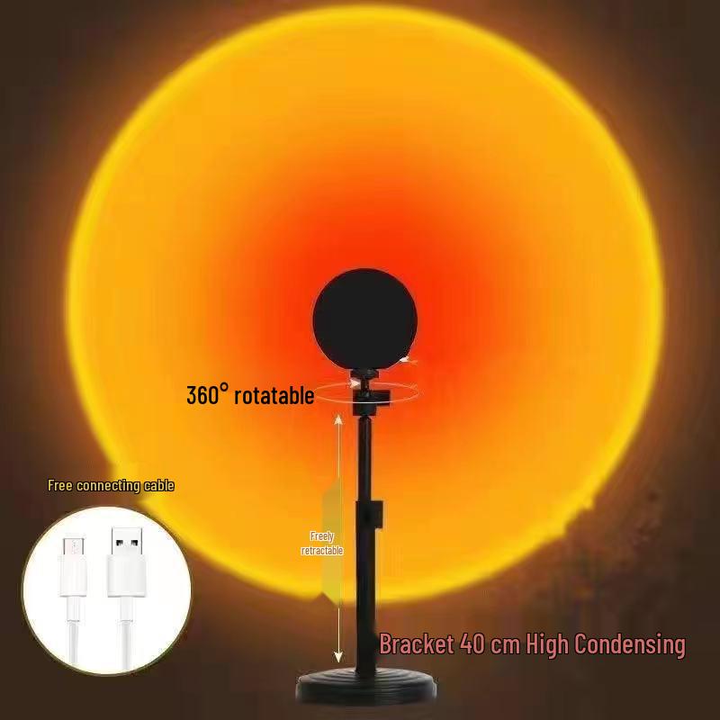 

Sunset Atmosphere Floor Lamp: Night Light for Bedroom Ambiance