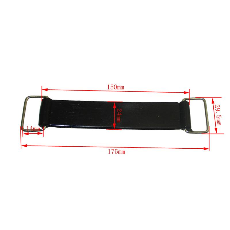 XLJOY 127mm/175mm/220mm/270mm Rubber Battery Strap Belt For ATV Quad Go Kart Pit Dirt Bike Motorcycle