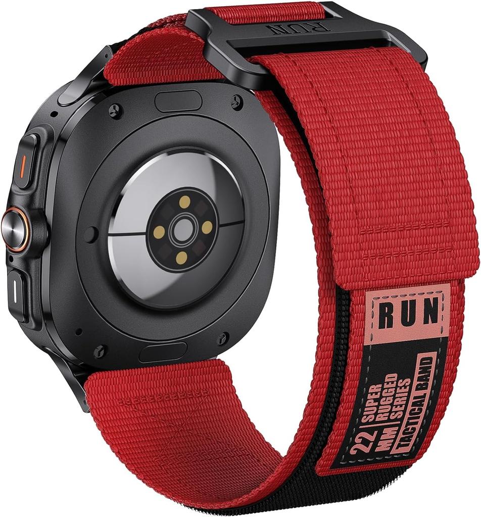 Blød Nylonrem til Samsung Galaxy Watch Ultra8 47mm Bånd Sportsrem Armbånd Til Galaxy Watch8 40 44mm Mænd Kvinder Urrem