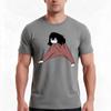 Leg Aizawa Shouta Tshirt Summer Casual Cotton Tee Oversized Streetwear Tops Vintage Graphic Print Loose Fit Short Sleeve