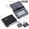 Multi-compartment Fishing Tackle Boxes Storage Case Semi-Automatic Opening ABS Fish Spoon Hook Bait Storage Case