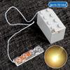 2*4 LED-Lichterkette für Bausteine - Dekorative Beleuchtungszubehör