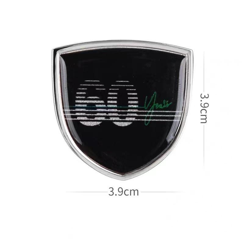 Car Decal Sticker Accessories Alloy Badge Paste Shield Styling Cover Universal For CooperS One F54 F55 F56 F60 R55 R56 R60