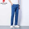 Pierre Cardin Men's Summer Ice Silk Straight Slim Jeans
