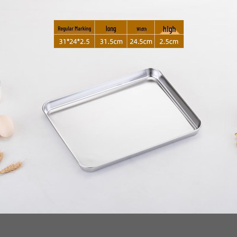 ZISIZ Stainless Steel Steamed Rice Noodle Tray