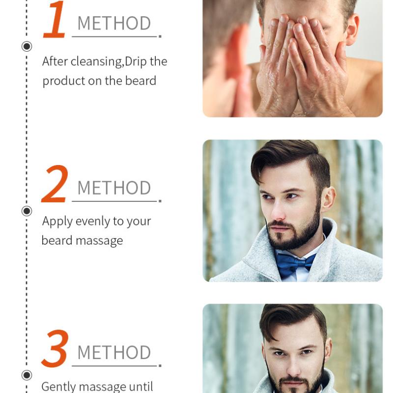 Beard Care Serum SADOER Men's Beard Care Liquid 30ml