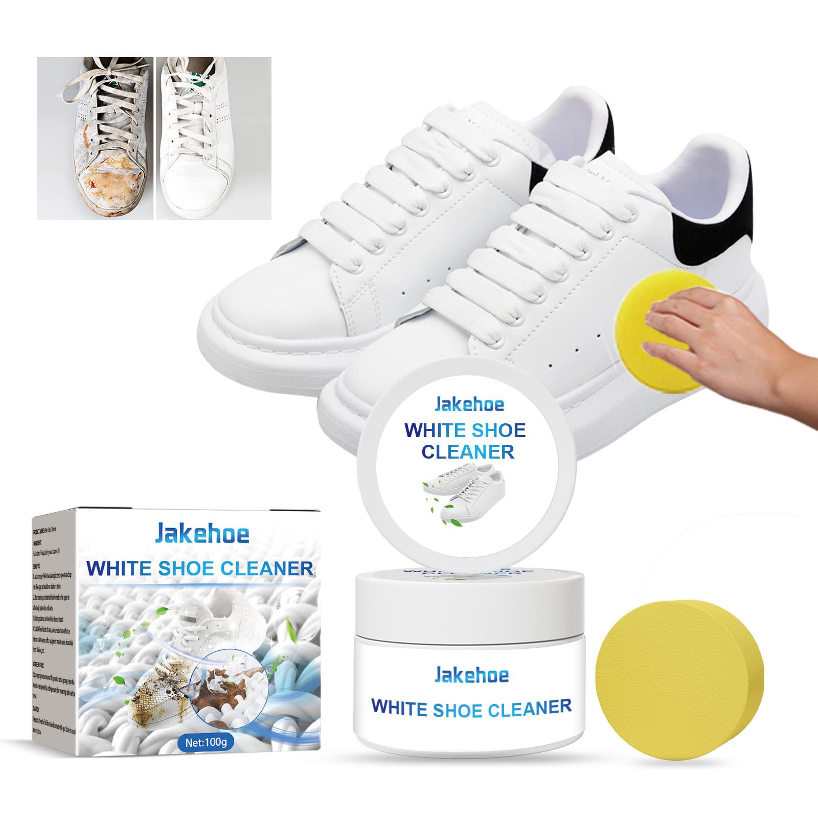 Очиститель пятен от белой обуви. Очиститель пятен. Удаление грязи. Очиститель для желтых — фото 7