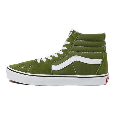 Sk8 Hi Polyvalent Confortable Haut Bas Chaussures de Skate Baskets Unisexe Vert VN000CMXCIB