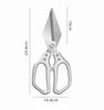 Multi-Functional Stainless Steel Bone Cutting Scissors for Kitchen