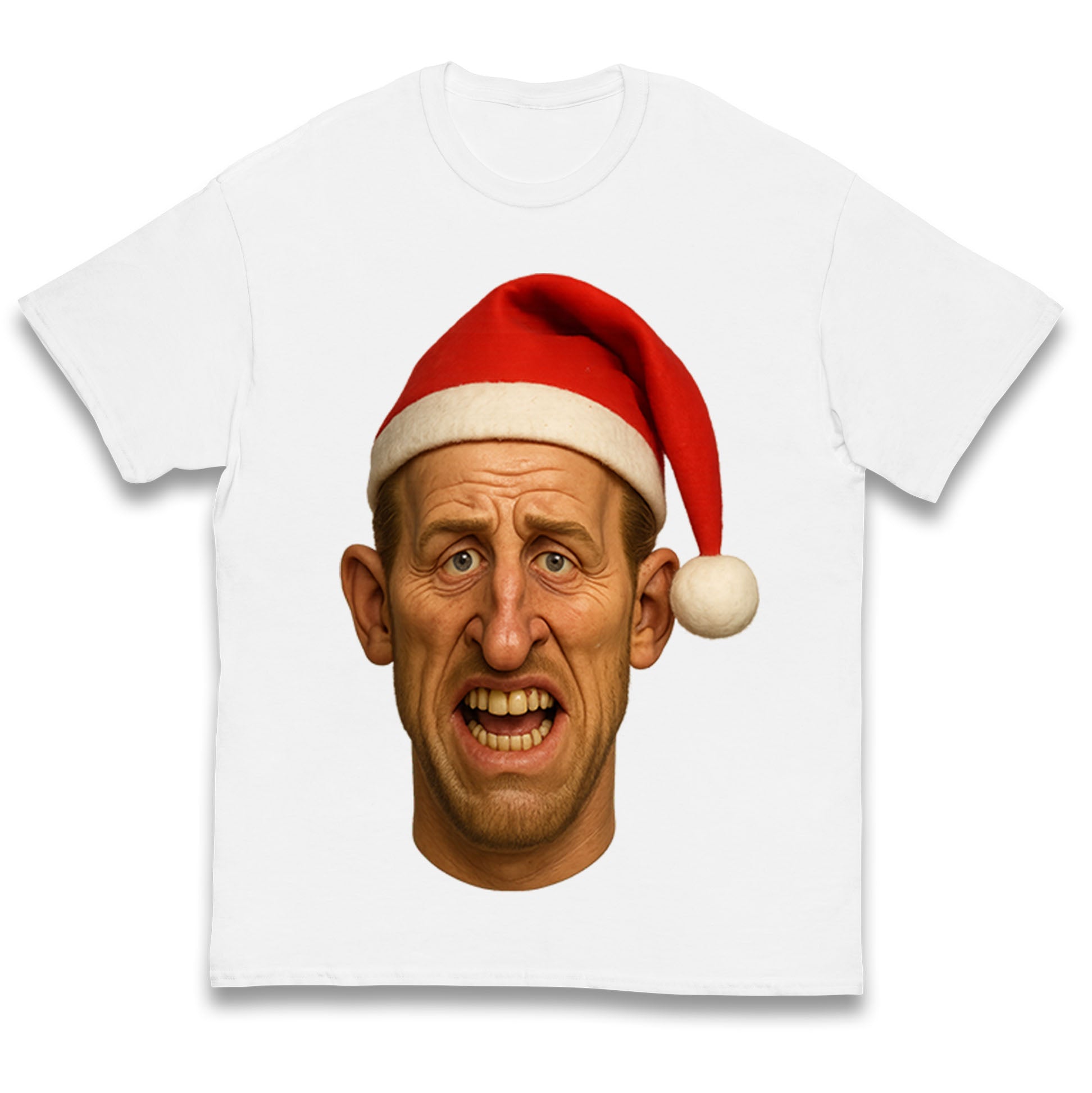 Harry Kane Spitting Image Christmas Kids T Shirt 130