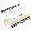 3D ABS SPORT Letters Emblem Rear Trunk Badge Sticker for Rover Discovery Evoque L494 L320 Car Styling Accessories