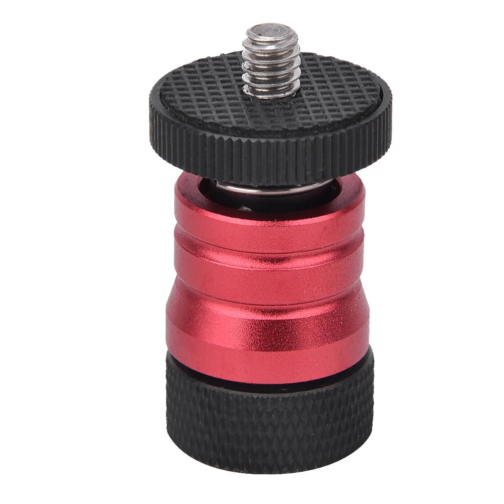 Quick Release Plate Small Ballhead Hot Shoe Mount Base for Monitor Camera Camcorder