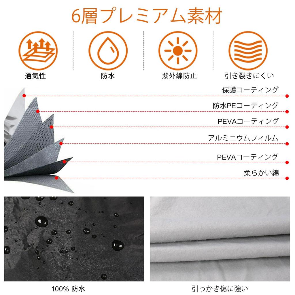 Tusamika Car Cover for Toyota Crown Crossover Car Cover Body Cover Fleece Lining Thick Yellow Sand Protection Waterproof Dustproof Radiation UV