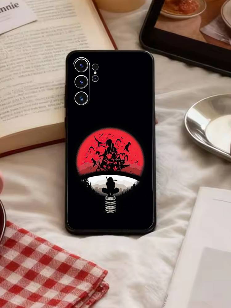 

I-Narutos Cover S-sasuke Phone Case For Samsung S26,S25,S24,S23,S22,S21,S20,S30,Ultra,Plus,Fe,Note,5G Black Cover Samsung S235G