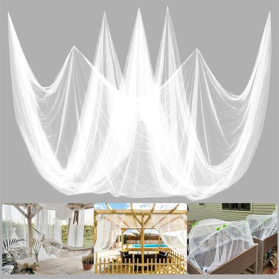 Garden Mesh Netting Plant Insect Barrier Cover Mosquito Net Fine Mesh Insect Netting for Raised Beds Greenhouse Patio