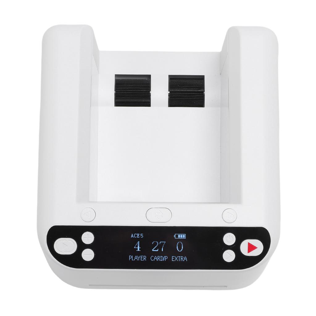 Automatic Card Dealer Machine Rechargeable Battery Operated Card Dealer Support 12 Players 360 180 Degree Deal for