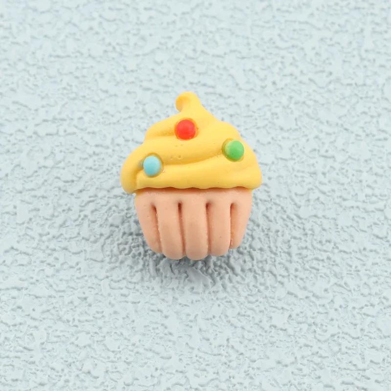 1 Stück Schnürsenkel Dekoration Clips Schnürsenkel Schnalle für Mädchen Kinder Cartoon Krone Kuchen Süßigkeiten Macaron Farbe Schuhe Zubehör