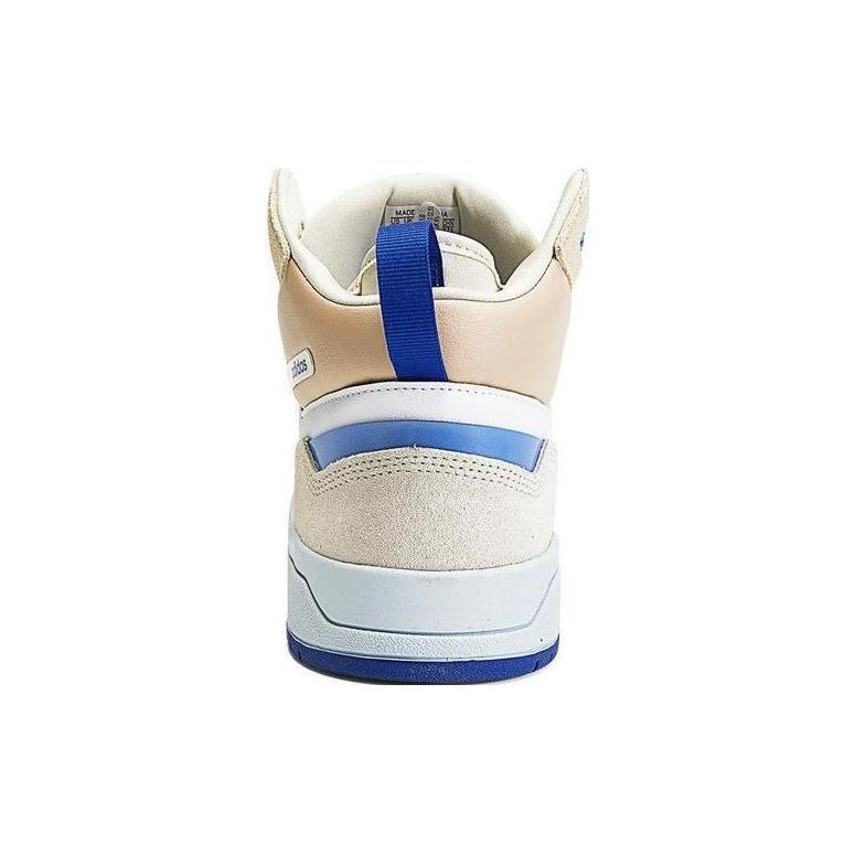 Adidas Neo 100Db Trendy Sport Støtdemping Sklisikker Slitesterk Mellomhøyde Fritidssko Unisex Fritidssko Off-White Blå GZ2583